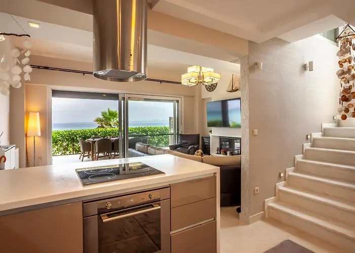 ヴィラ Seafront Luxury Almyra, Chalkidiki ポリフロノ