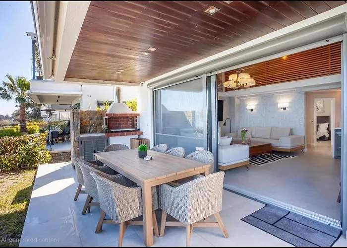 ヴィラ Seafront Luxury Almyra, Chalkidiki ポリフロノ