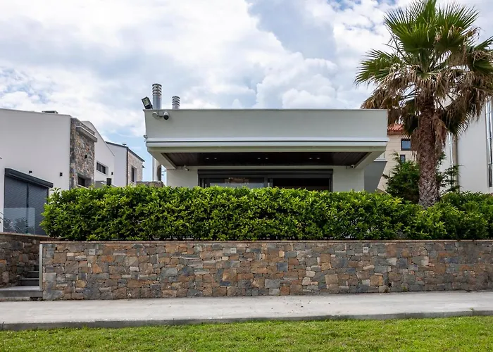 וילה Seafront Luxury Almyra, Chalkidiki פוליכרונו